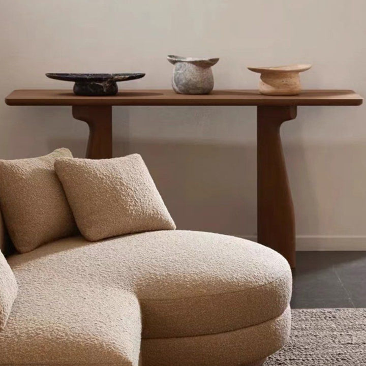 FIOR Modern Solid Wood Console Table