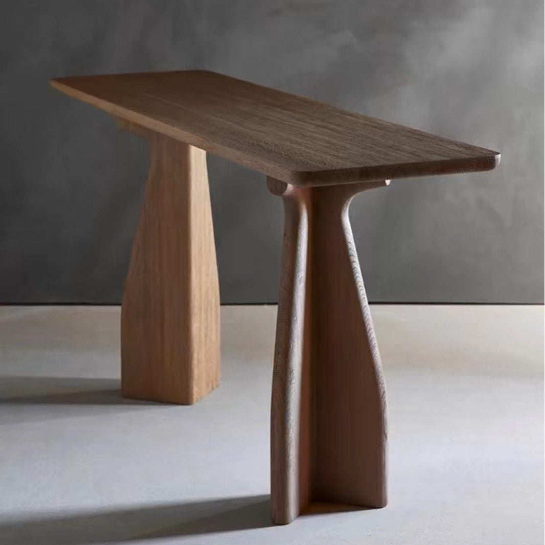 FIOR Modern Solid Wood Console Table