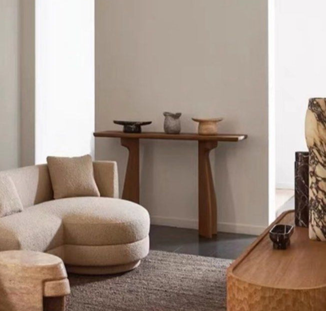 FIOR Modern Solid Wood Console Table