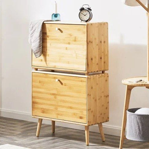 DEZORITE Bamboo Shoe Storage Cabinet