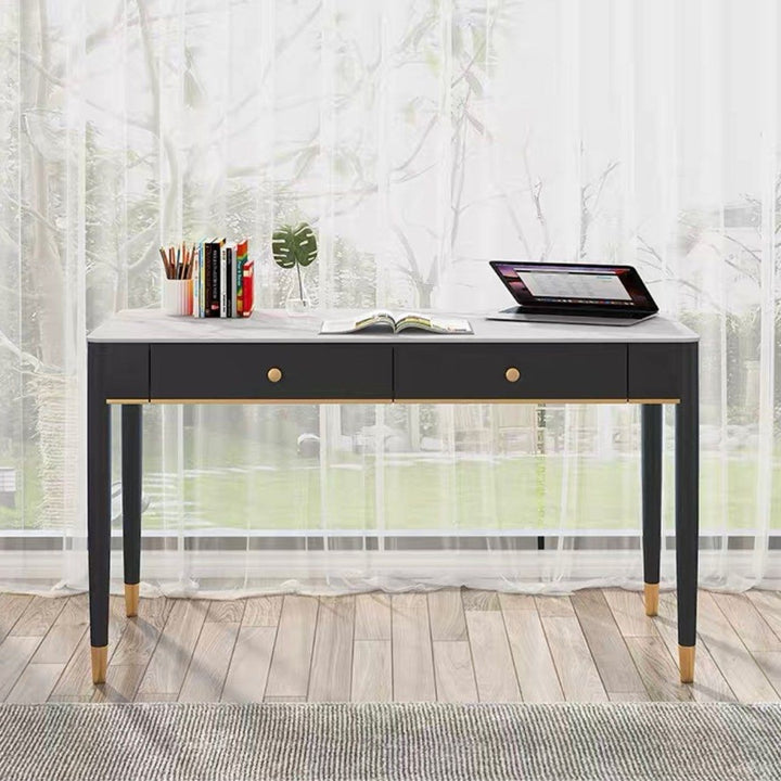 KENNETH Victorian Sintered Stone Study Table