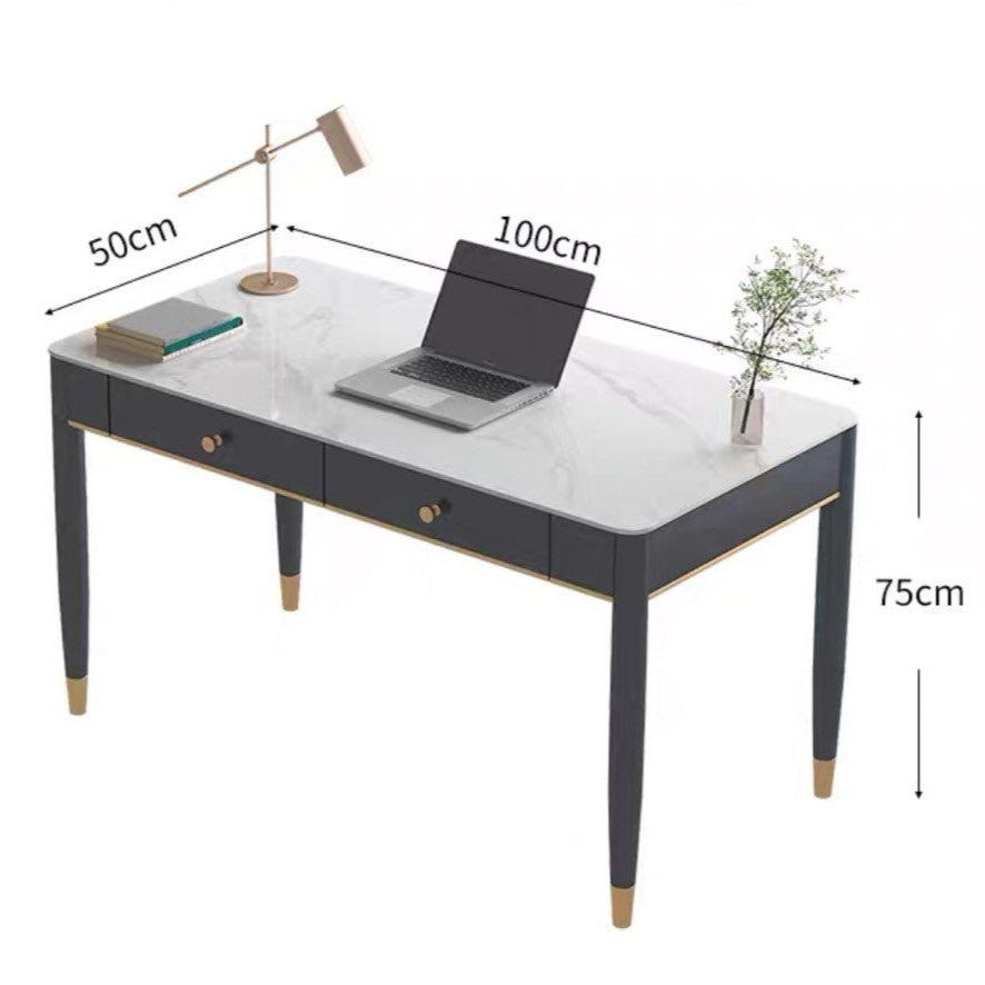 KENNETH Victorian Sintered Stone Study Table