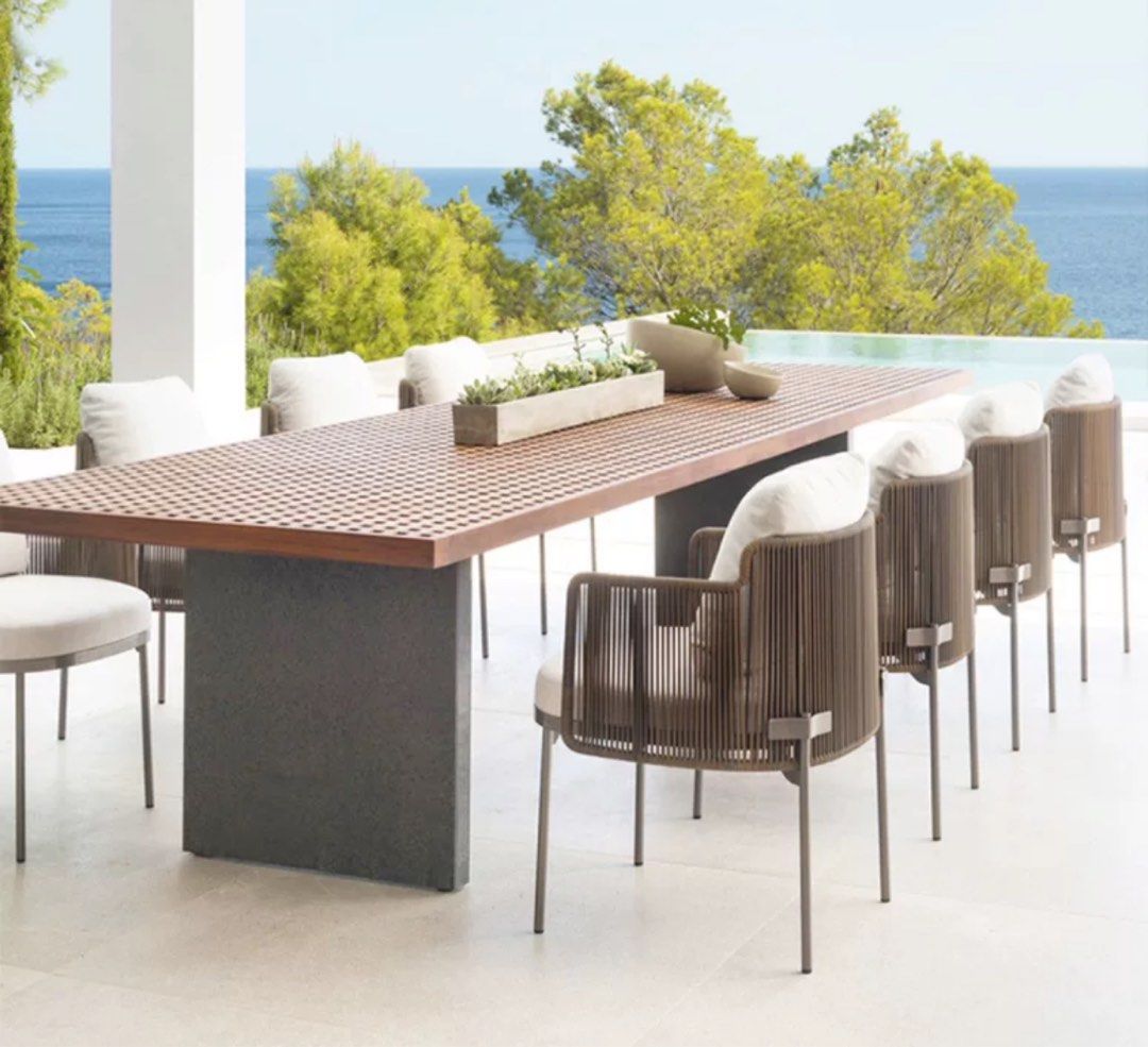 Tyler Tables TYLER Modern Outdoor Table & Chairs – Radical Homes