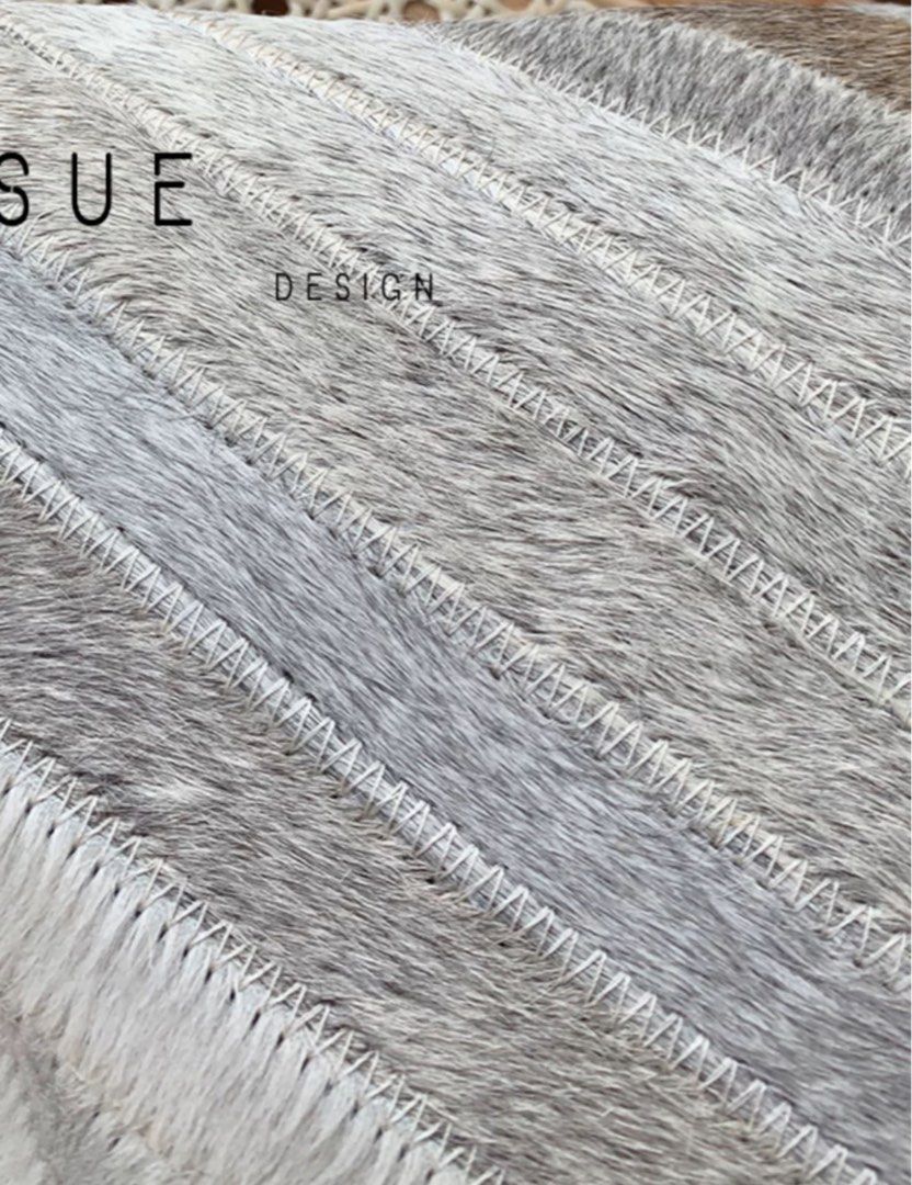 DINO Modern Cowhide Leather Cushion