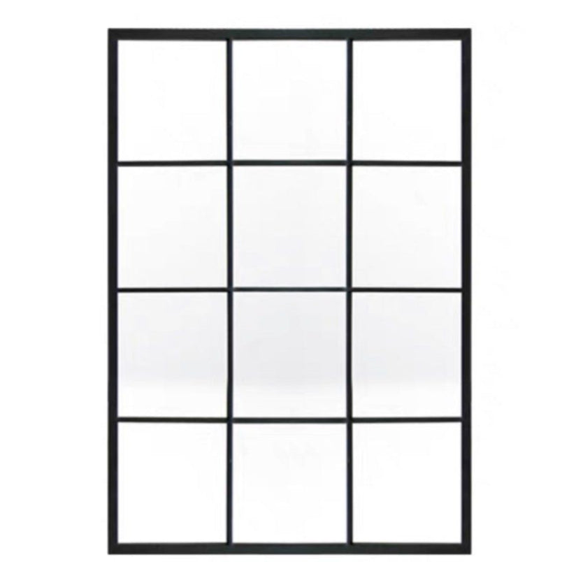 DION Modern Accent Windowgrill Wall Mirror