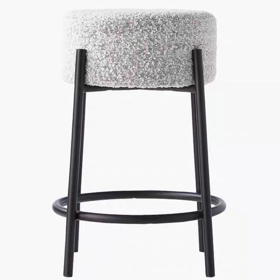 RESTEL Modern Boucle Bar Stool