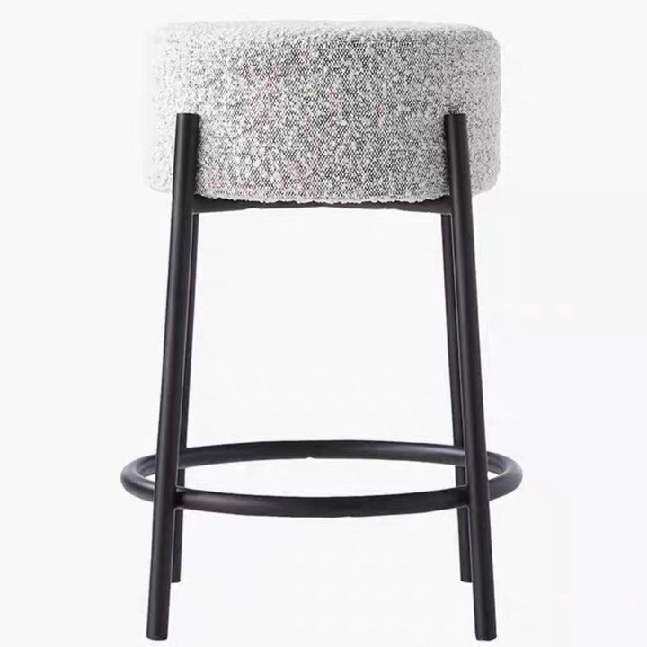 RESTEL Modern Boucle Bar Stool