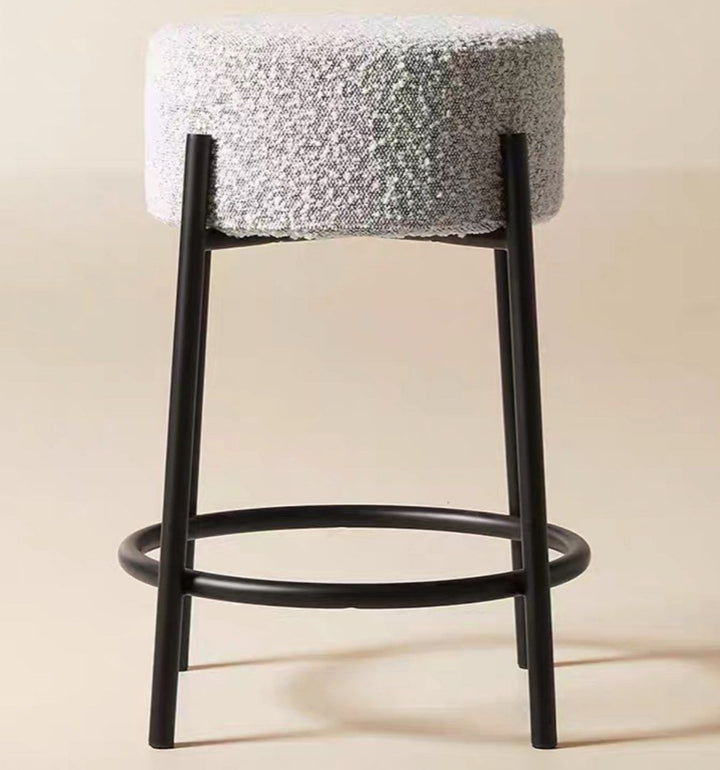 RESTEL Modern Boucle Bar Stool