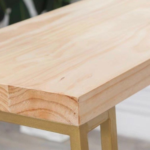 VELOS Industrial Solid Wood Bar Table & Stools