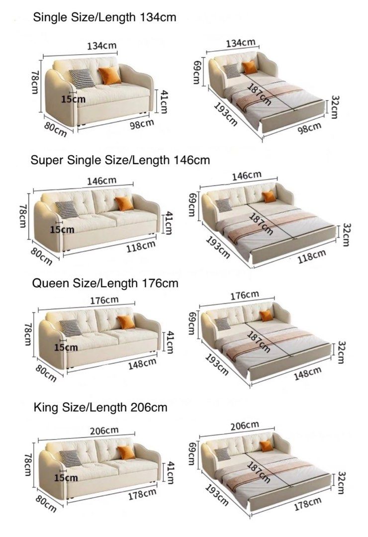 FERRARA Storage Sofa Bed