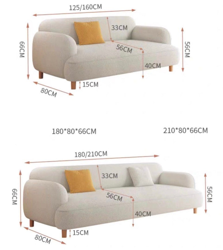 ELYSIA Modern Boucle Sofa