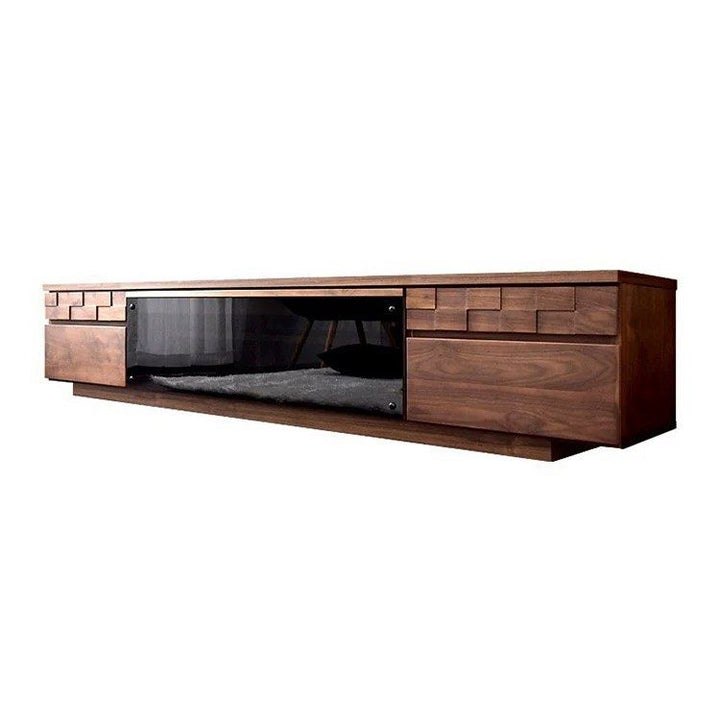 MALADAN Modern Solid Wood TV Console