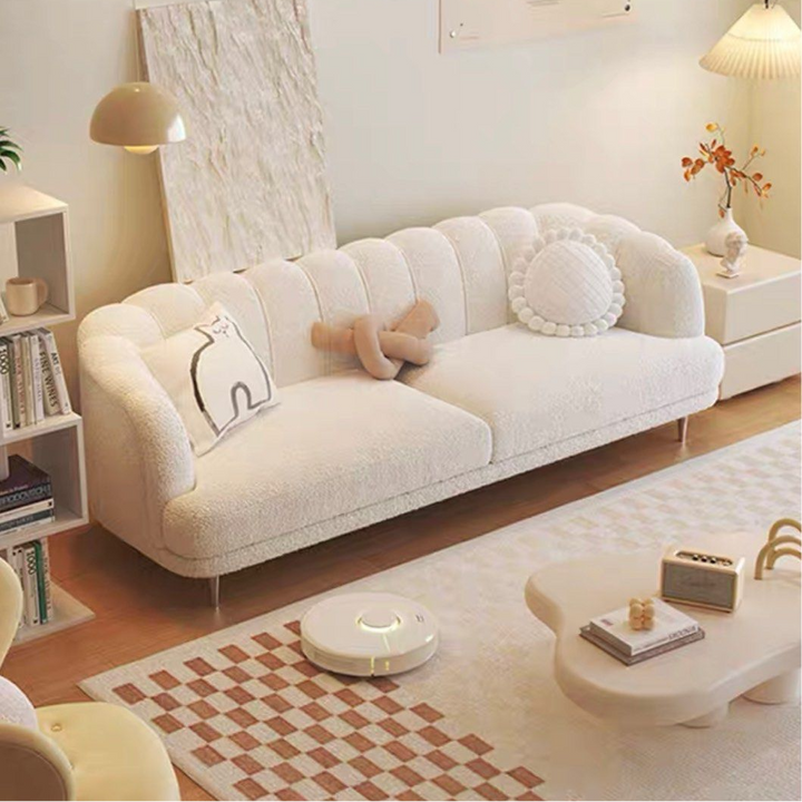 AMBRISSE Modern Boucle Sofa