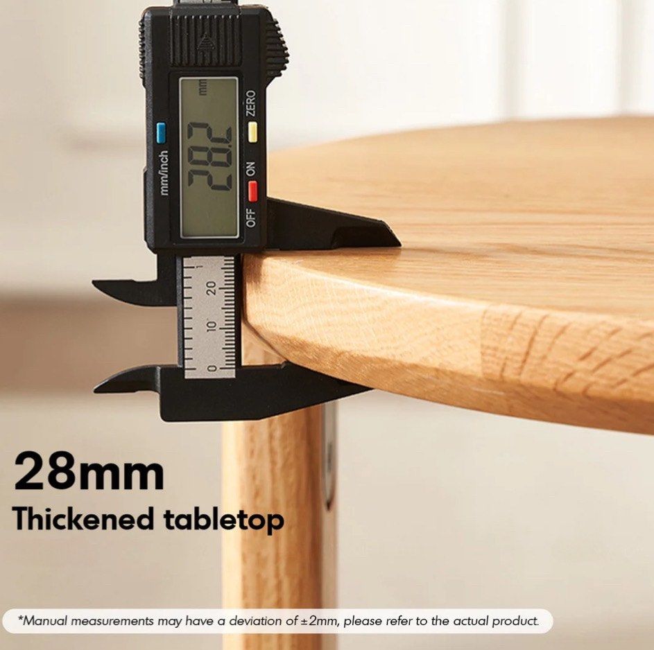 DOZIA Scandinavian Oak Wood Stackable Stool