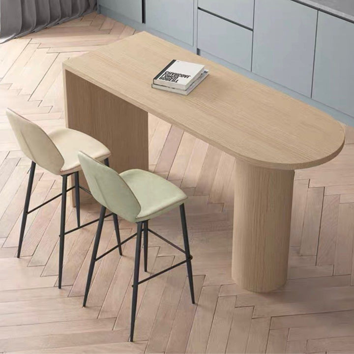 TILLE Modern Solid Wood Bar Table