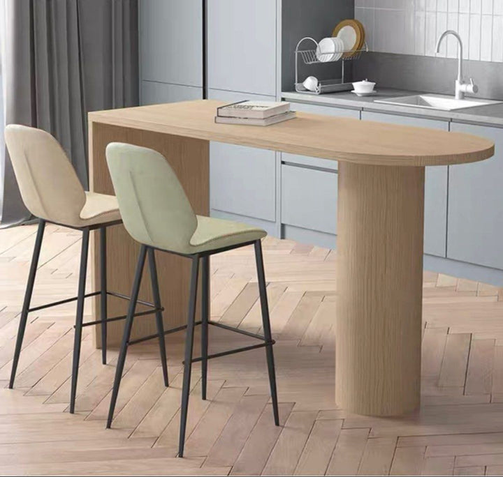 TILLE Modern Solid Wood Bar Table