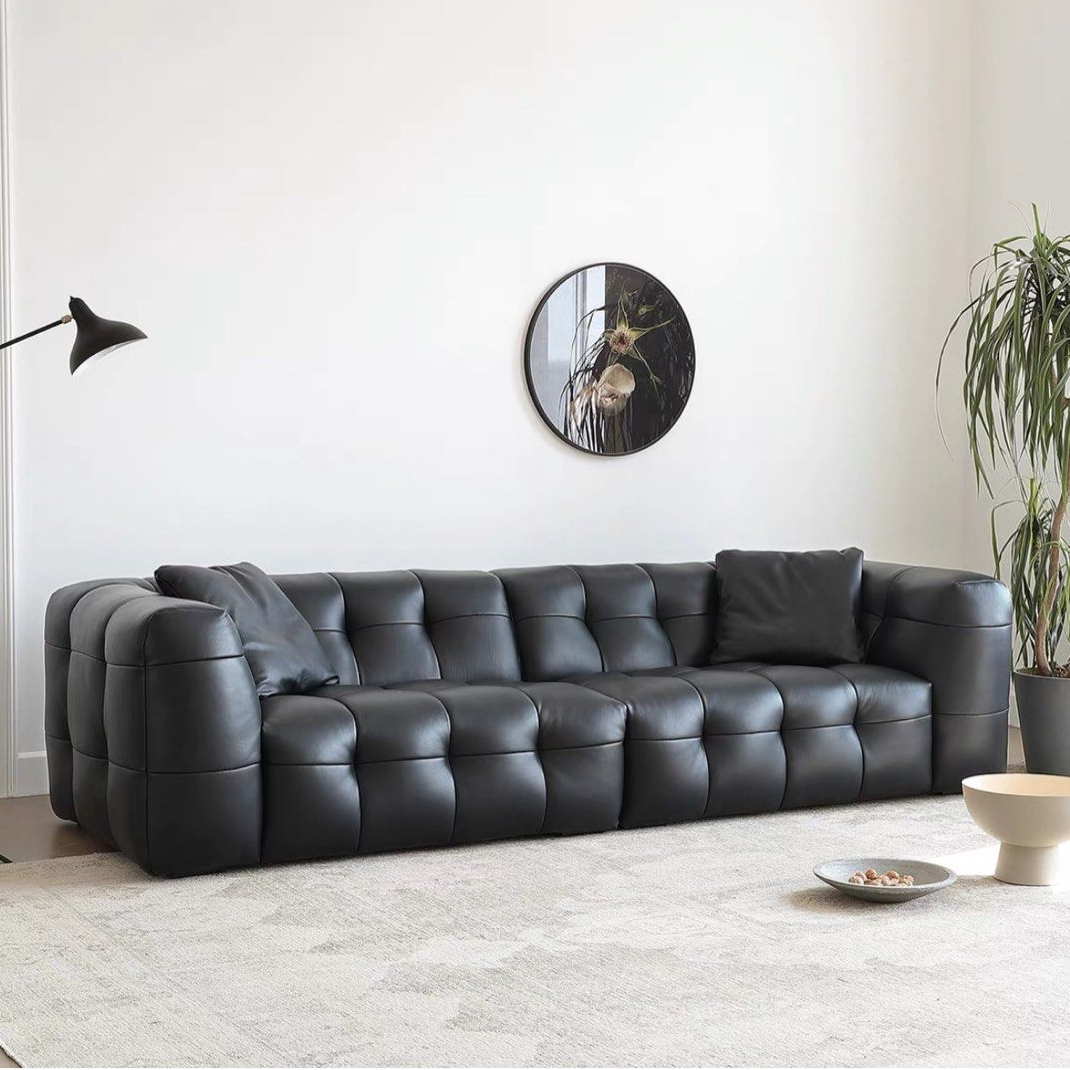 VIVIENNE Modern Leather Sofa