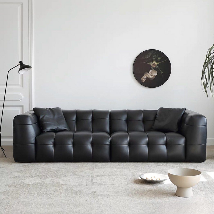 VIVIENNE Modern Leather Sofa