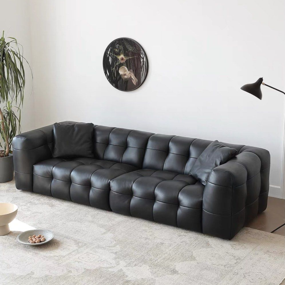 VIVIENNE Modern Leather Sofa