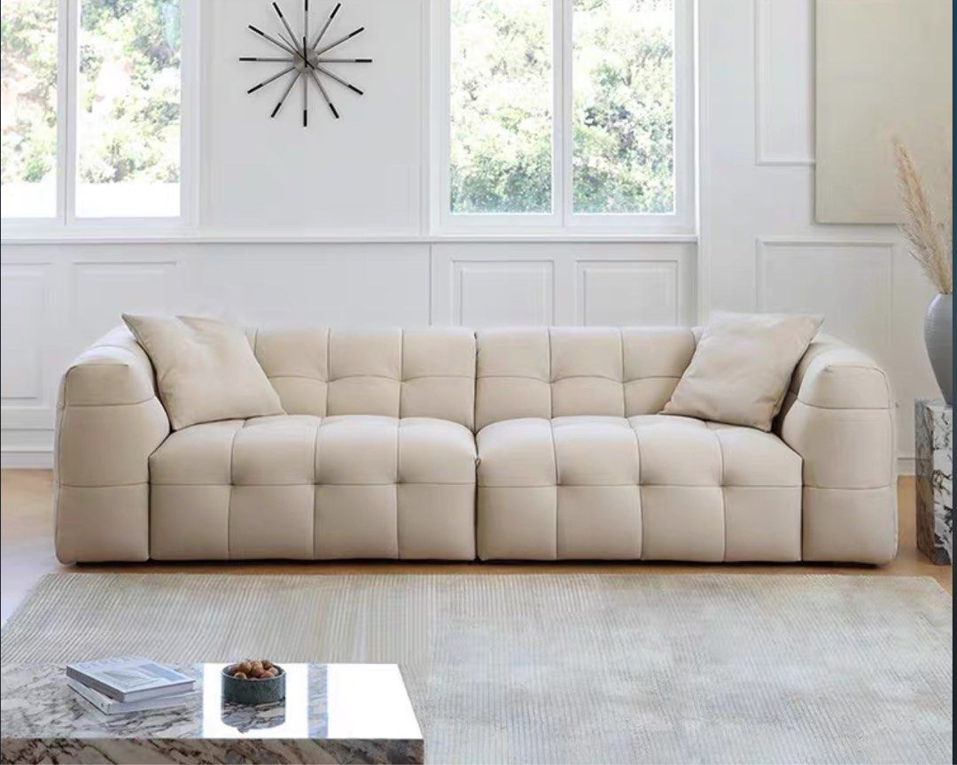 VIVIENNE Modern Leather Sofa