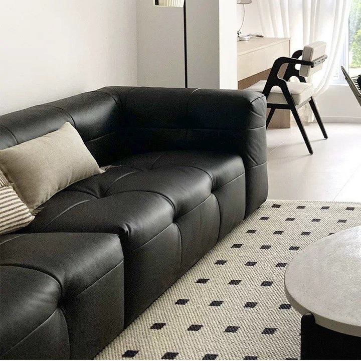 VIVIENNE Modern Leather Sofa