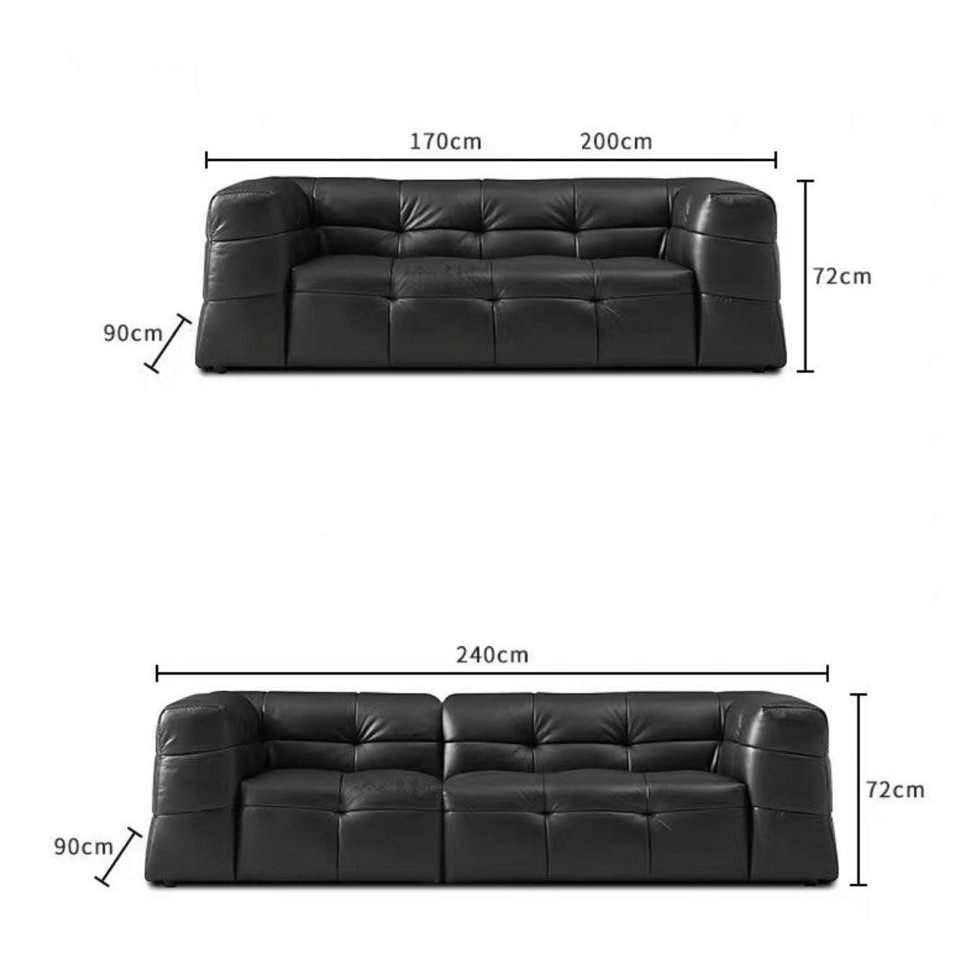 VIVIENNE Modern Leather Sofa