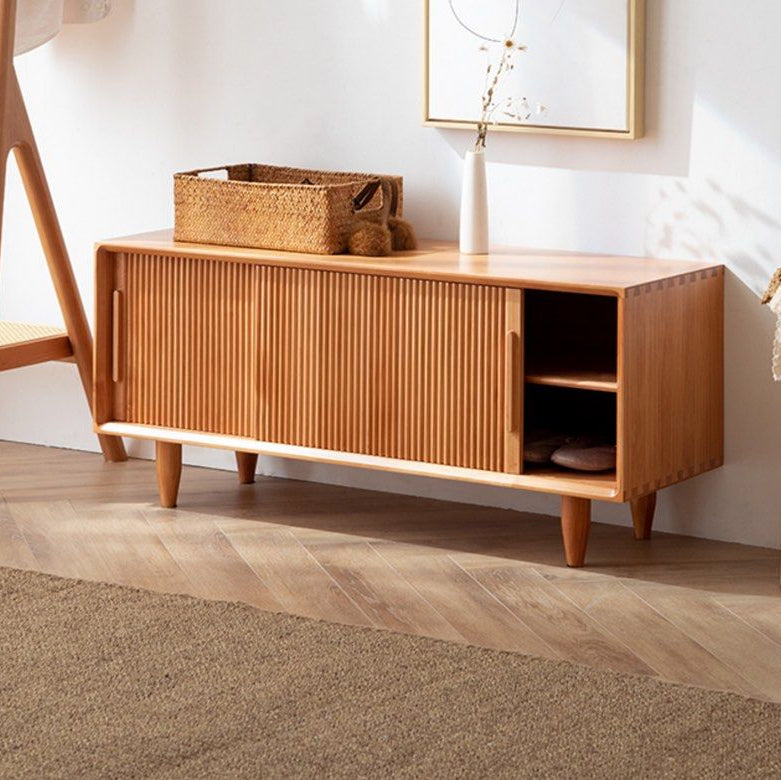DRAYE Modern Solid Wood Shoe Cabinet