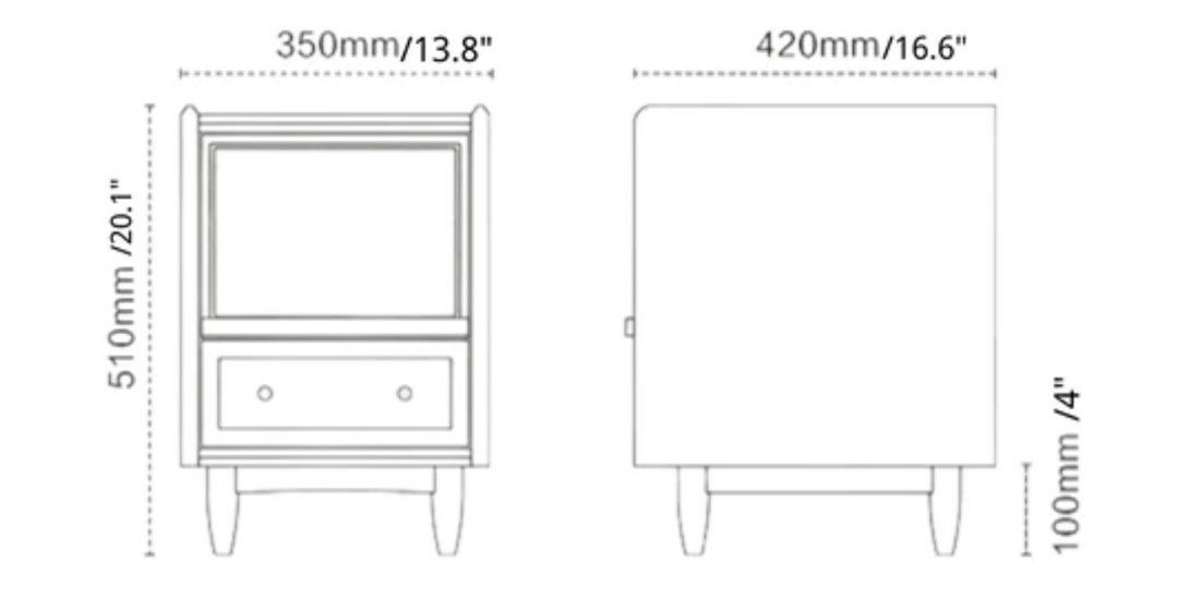 DREW Modern Bedside Table