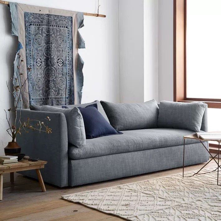 LAVARO Modern Fabric Sofa Bed