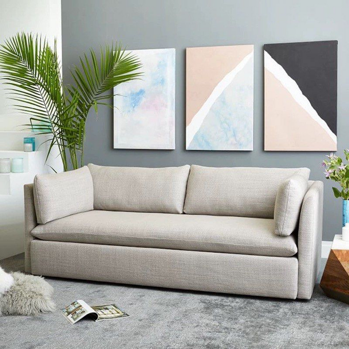 LAVARO Modern Fabric Sofa Bed