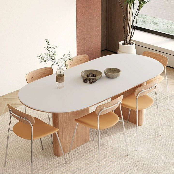 EVEREST Japandi Sintered Stone Dining Table