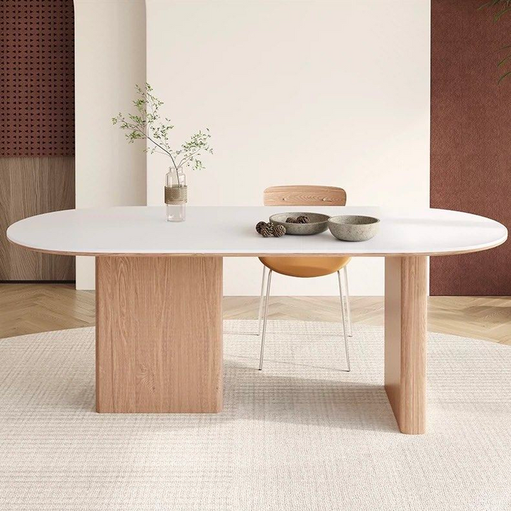 EVEREST Japandi Sintered Stone Dining Table