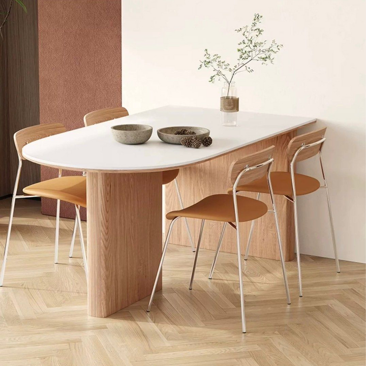 EVEREST Japandi Sintered Stone Dining Table