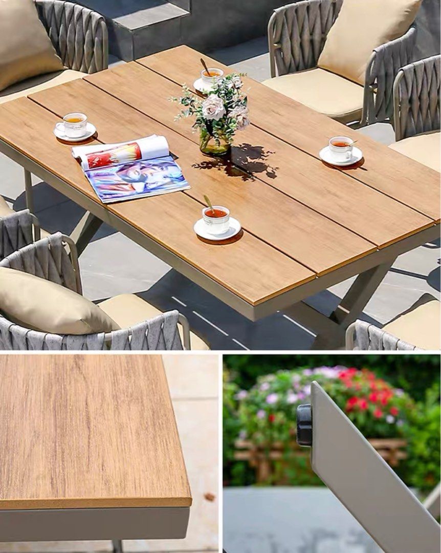 KACEY Scandinavian Outdoor Table & Chairs