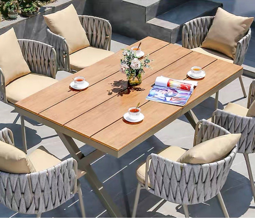 KACEY Scandinavian Outdoor Table & Chairs