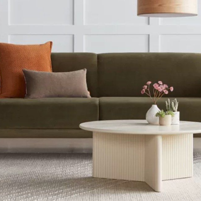 BESTO Modern Solid Wood Coffee Table