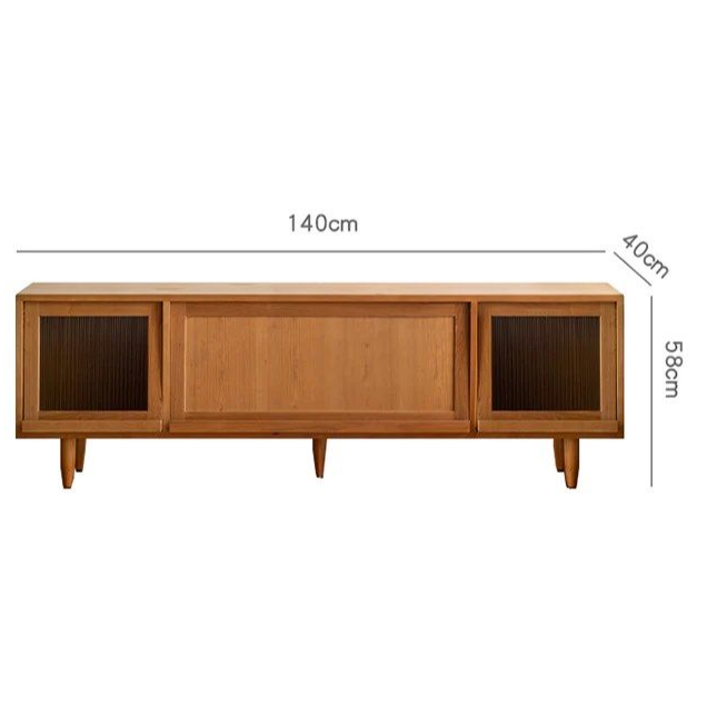 KYMA Solid Wood Tv Stand