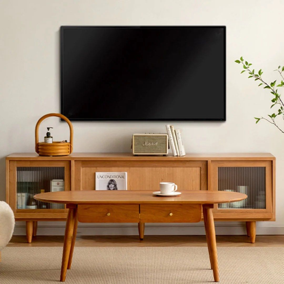 KYMA Solid Wood Tv Stand