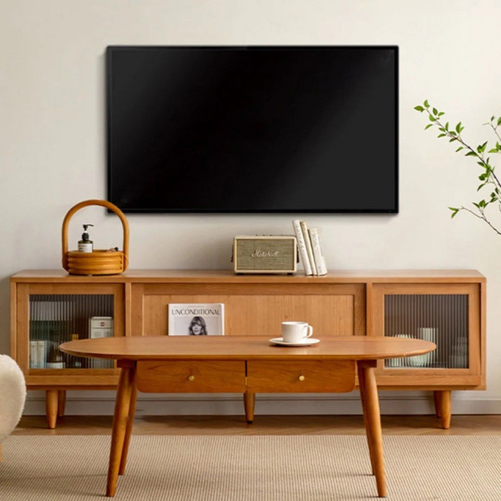 KYMA Solid Wood Tv Stand
