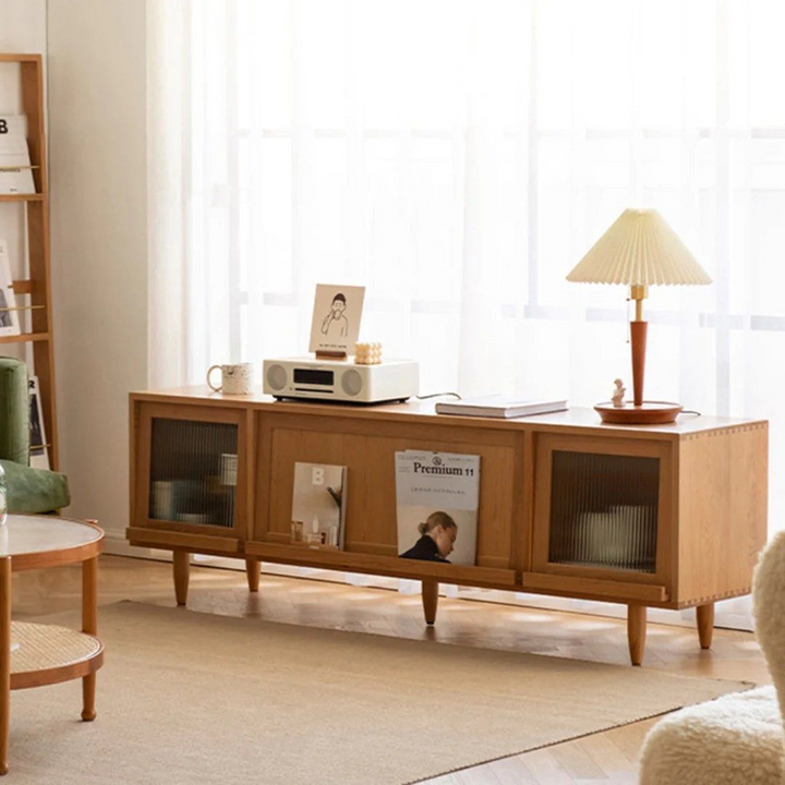 KYMA Solid Wood Tv Stand