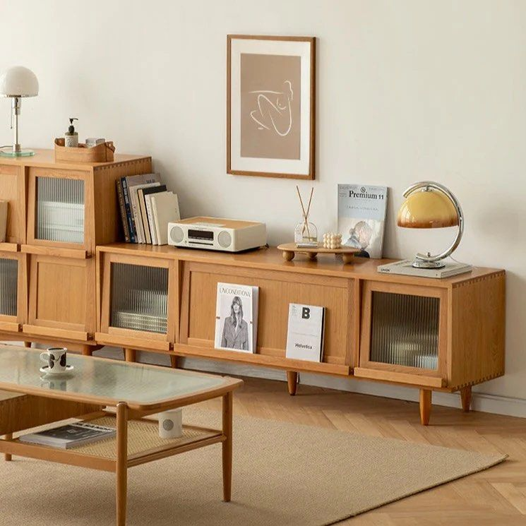 KYMA Solid Wood Tv Stand