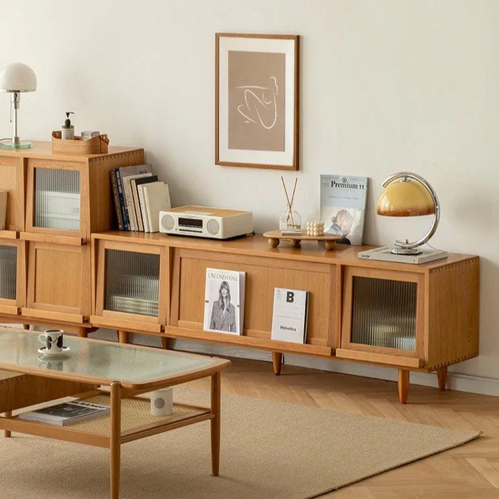 KYMA Solid Wood Tv Stand