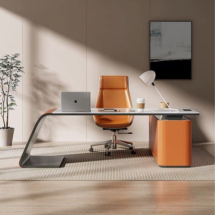 LUCIN Modern Sintered Stone Study Desk