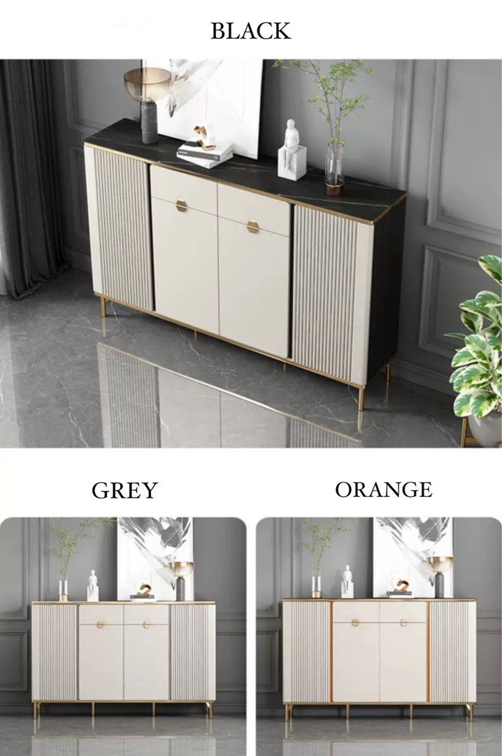 EFFEL Modern Sintered Stone Shoe Cabinet