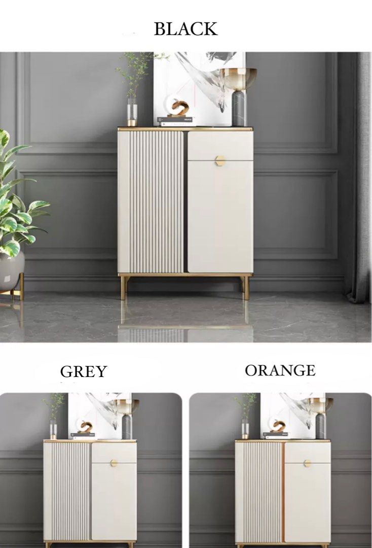 EFFEL Modern Sintered Stone Shoe Cabinet
