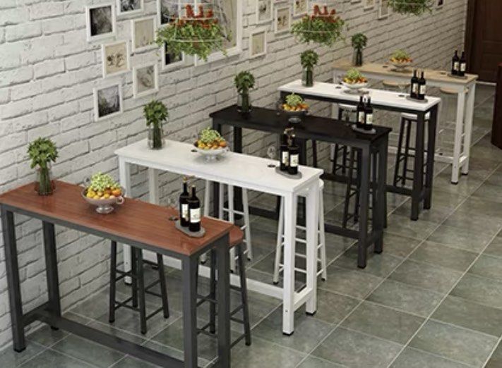 AFLI Modern Industrial Bar Table