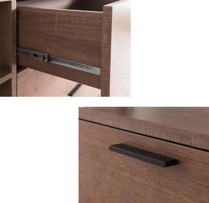 AUSTEN Industrial Solid Wood Sideboard