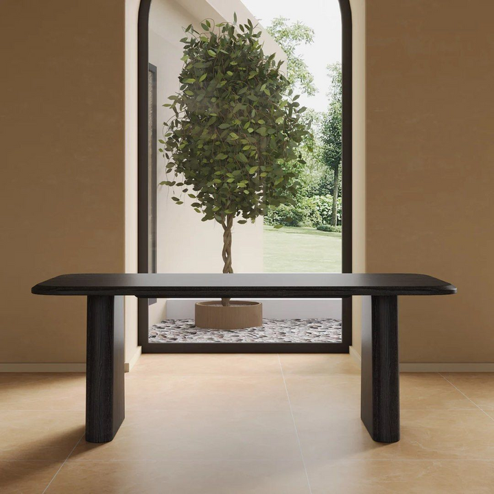 LEVI Modern Solid Wood Dining Table
