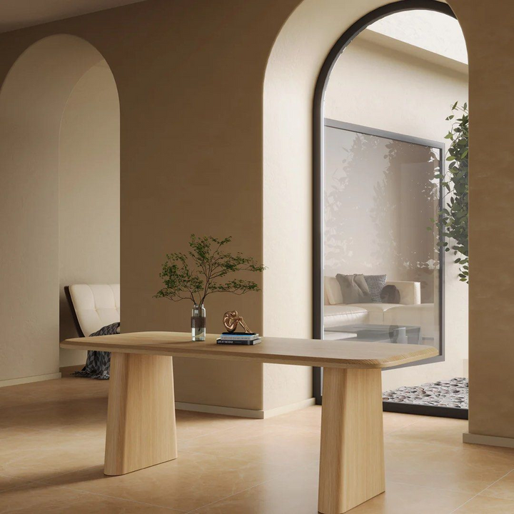 LEVI Modern Solid Wood Dining Table