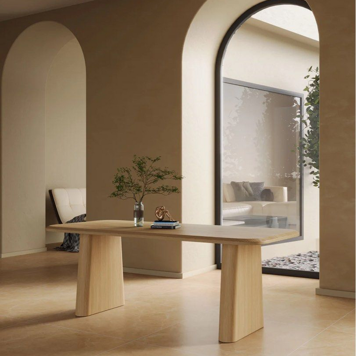 LEVI Modern Solid Wood Dining Table